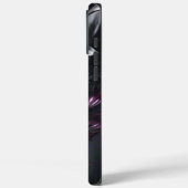 オブシディアン開花 | ダークフローラエレガンス Case-Mate iPhoneケース (裏面 / 左)