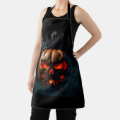 オブシディアン クラウン パンプキンキング アート エプロン (インサイチュ)