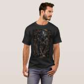オブシディアン ブラックパンサー 3D Tシャツ (正面フル)