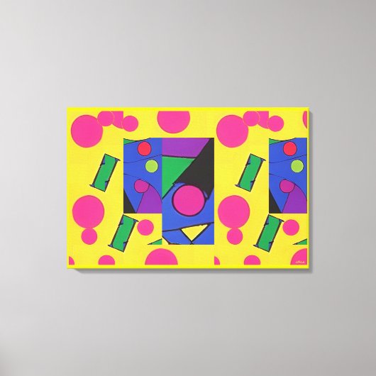 オブジェクション・ダルテ キャンバスプリント (正面)