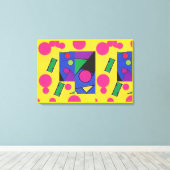 オブジェクション・ダルテ キャンバスプリント (インサイチュ (ウッドフロア))