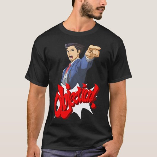 オブジェクション – 引用文 Tシャツ (正面)