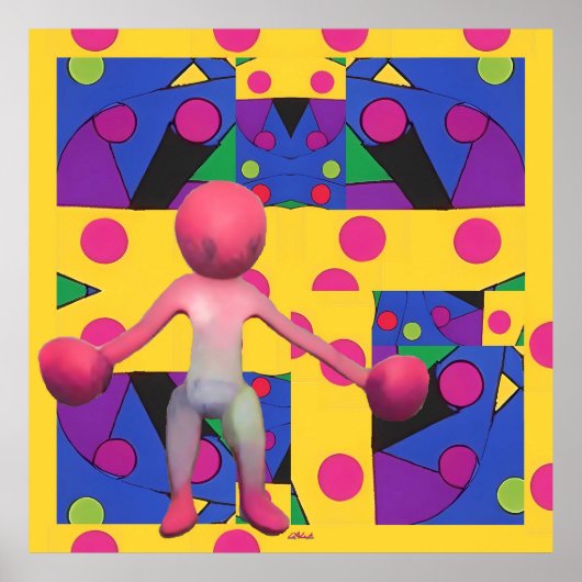 オブジェクトがサブジェクトでない ポスター (正面)