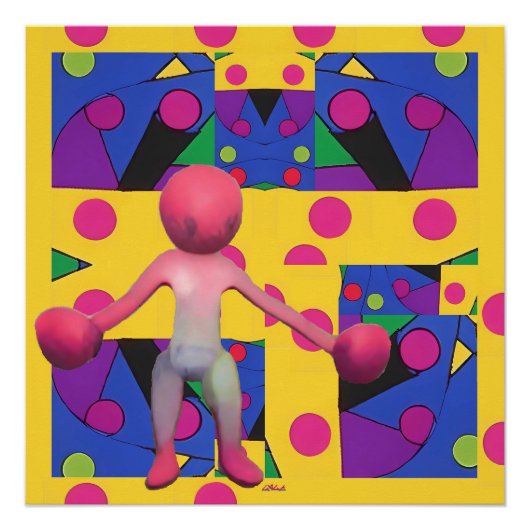 オブジェクトがサブジェクトでない ポスター (正面)