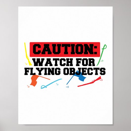 オブジェクトのカラーガ飛んでいるードに注意 ポスター (正面)