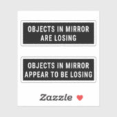 オブジェクトの鏡が失われる シール (シート)