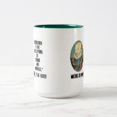 オブセッションWellspring Genius Madness de Montaigne ツートーンマグカップ (中央)