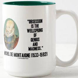 オブセッションWellspring Genius Madness de Montaigne ツートーンマグカップ