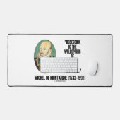 オブセッションWellspring Genius Madness de Montaigne デスクマット (キーボード&マウス)