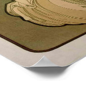 オブラズ1897byアルフォンスミュシャ- ポスター (角)