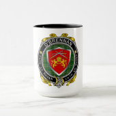 オブレンナンアイリッシュシールドバッジ マグカップ (中央)