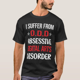 オプシッシブ デジタルアート アーツ Tシャツ