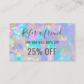 オプショナル背景紹介カード 名刺 (正面)