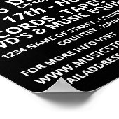 オプションのロゴ、Music Store 広告's ポスター (角)