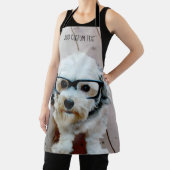オプションの文字で撮影した1枚のフルカバレッジ写真 エプロン (インサイチュ)