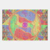 オプションスケットの折り返し紙セット ラッピングペーパーシート (正面3)