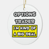 オプショントレーダー…私は大したことがある セラミックオーナメント (左)