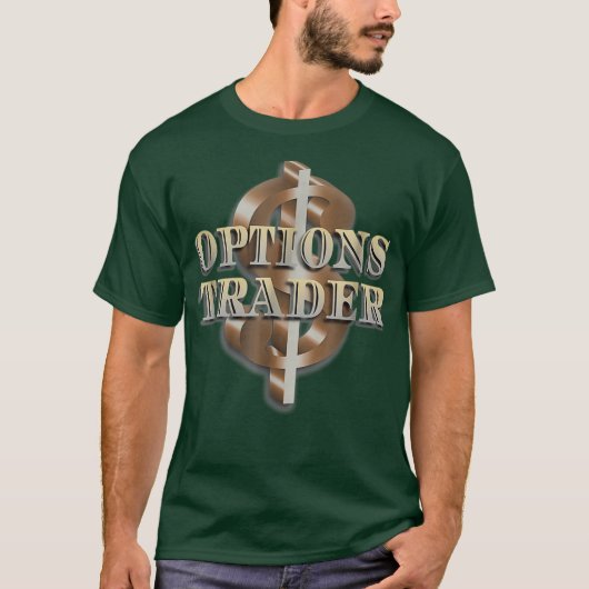 オプショントレーダーTシャツ株式市場の取引ギフト Tシャツ (正面)