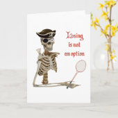 オプションバドミントン海賊 カード (黄色い花)