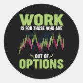 オプション取引株式会社市場日取引投資家 ラウンドシール (正面)