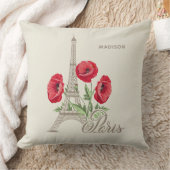 オプション名Paris France装飾用クッション クッション (ブランケット)