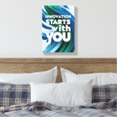 オプション2でイノベーションを開始 キャンバスプリント (インサイチュ (寝室))