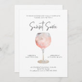 オプション2: Sunset Soiree招待状 招待状 (正面/裏面)