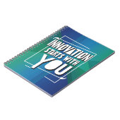 オプション3でイノベーションを開始 ノートブック (左側)