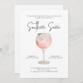 オプション4：サザンソワレーの招待状 招待状 (正面/裏面)