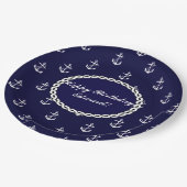 オプスポーいかり 航海の ペーパープレート (アングル)