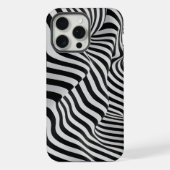 オプティカルイリュージョン抽象芸術 iPhoneケース (裏面)