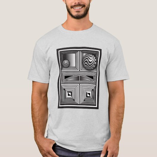 オプティクススルーシェイプTシャツ Tシャツ (正面)