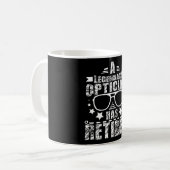 オプティシャンペンション コーヒーマグカップ (正面左)