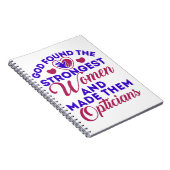 オプティシャン神が最も強い女性を見つけたオプティシャン ノートブック (右側)