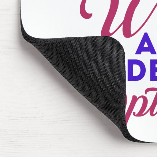 オプティシャン神が最も強い女性を見つけたオプティシャン マウスパッド (コーナー)