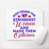 オプティシャン神が最も強い女性を見つけたオプティシャン マウスパッド (マウス)