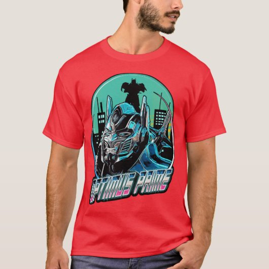 オプティマスプライム Tシャツ (正面)