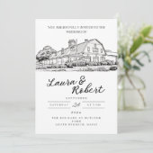 オプティミストファームズの赤い納屋カスタム会場 招待状 (スタンド正面)