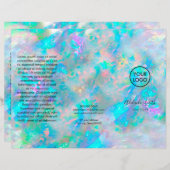 オプテクスチャー3折パンフレット (正面/裏面)