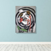 オプトフォン2 | Francis Picabia | キャンバスプリント (インサイチュ (ウッドフロア))