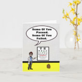 オプトメおもしろいトリストとポテトのグリーティングカード カード (黄色い花)