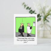 オプトメおもしろいトリスト漫画はがき ポストカード (スタンド正面)