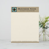 オプトメトリストおよびEyecareスペシャリストのレターヘッド レターヘッド (スタンド正面)