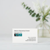 オプトメトリストアイドクターアポイントメント  名刺 (スタンド正面)