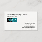 オプトメトリストアイドクターアポイントメント  名刺 (正面)