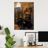 オプトメトリスト – オプトメトリスト事務所 ポスター (ホームオフィス)