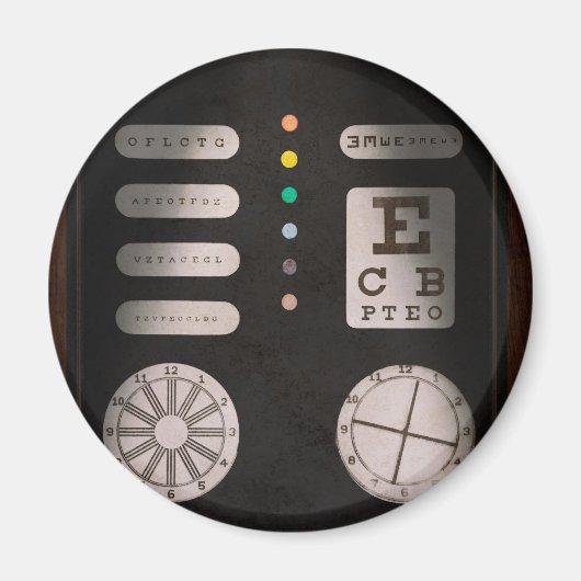 オプトメータ – 光の混乱 マグネット (正面)