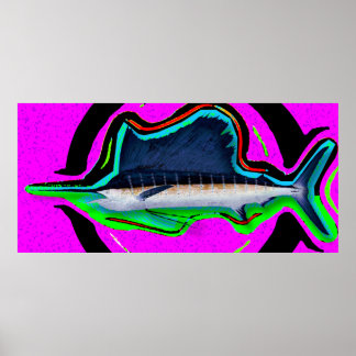 オプト・アート・パシフィック・セイウチ ポスター