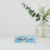 オプラインスパイアウンドミニ名刺 スキニー名刺 (スタンド正面)