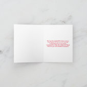 オベイビー サンタ&ミセス・クロース 祖父母 カード (内部)